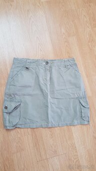 Zelená kaki sukňa v. 40 - 2