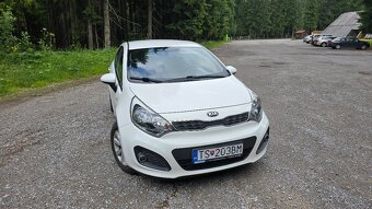 KIA RIO 1.2 62.5 kW, 2015, 85 055 km, biela – vo výbornom st - 2