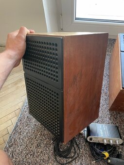 Reproduktory Tesla 1PF 067 33, 4 Ohm + zosilovač - 2
