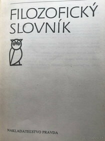 Filozofický slovník-autor M.M.ROZENTAL - 2