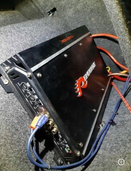 Subwoofer 1200watt + zosilnovač - 2