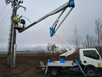 Práce Montážna plošina - 2