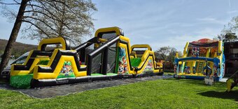 Ninja Futbal prekážková dráha - 2