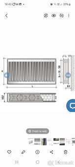 Predam radiator 90x120 22K - 2