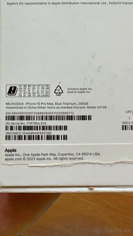 Apple iPhone 15 Pro Max 256GB Blue - 2