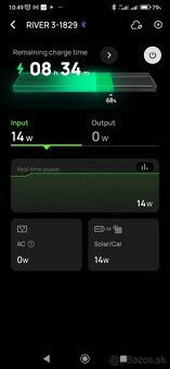 Ecoflow river 3 ako nový 1x 230V,300W/600W(x-boost) 1x12V 12 - 2
