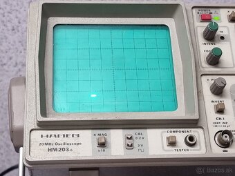 2x20Mhz - osciloskop HAMEG HM 205-3 - 2