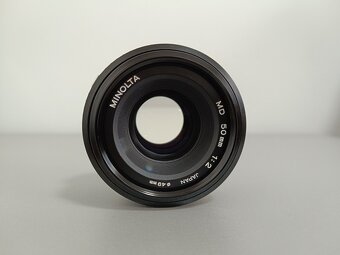 Objektiv MINOLTA MD 50mm 1:2 - 2