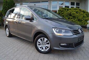 VW SHARAN 2.0 TDI BLUEMOTION, CHRÓM, 7 SEDADIEL, TEMPOMAT - 2