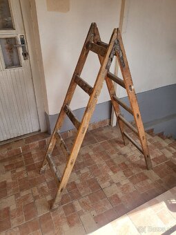Drevený rebrik - 2