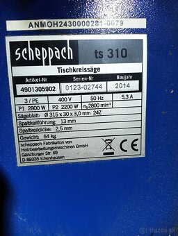 Píla scheppach  310 - 2