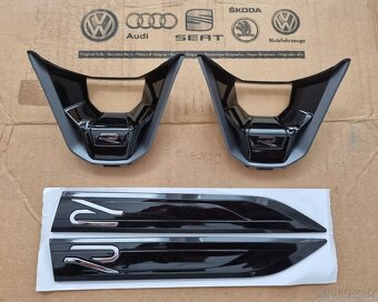 Rline kridelka na blatniky VOLKSWAGEN logo na volant - 2