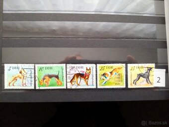 Poštové známky č.497 - FAUNA, flóra, rôzne - 20 sérií - 2