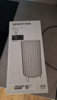 Nová IKEA Saxhyttan stolová lampa - 2