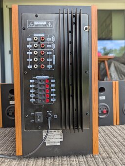 Reproduktory Genius SW-HF5.1 4000 5+1 subwoofer (ako nové) - 2