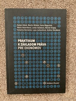Základy práva pre ekonómov (aj praktikum) - Holub a ďalší - 2