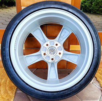 alu R18 5x114,3 orig. Mazda, letné pneu 225/40 - 2