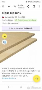Podlahové dielce Rigidur E20 20x1500x500 mm, 0,75 m2 3ks. - 2