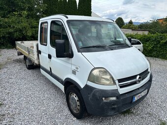 Opel Movano 2,5 cdti valník - 2