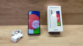 Samsung Galaxy A52 5G white - 128GB/6GB RAM – ako nový + zár - 2