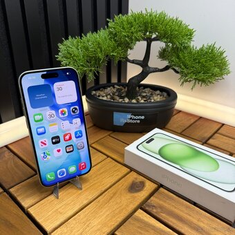 🔵 iPhone 15 128 GB Green | Záruka 1 Rok - 2