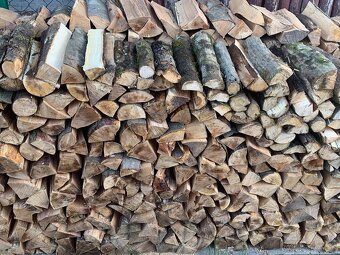 Štiepané bukové drevo - 2