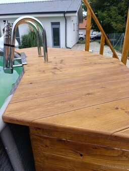 Kryt filtračnej jednoty, mólo a schody do bazéna - 2