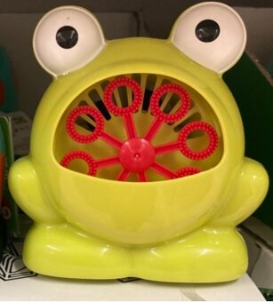 Detský Bublinkovač Žaba - zelená - 2