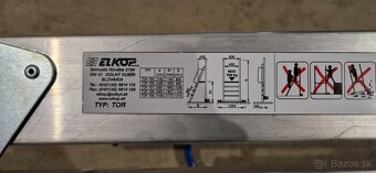Predam rebrik ELCOP tor 709 - hlinikovy s plosinou - 2
