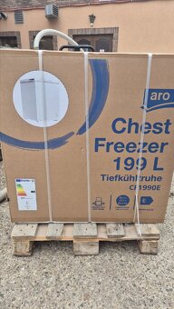 Truhlicová mraznička nová - 2