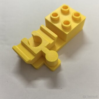 Lego Duplo adaptér na drevené koľajnice - 2