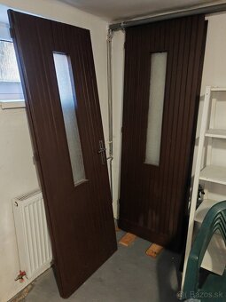 Vchodové dvere drevené 140-ky - 2
