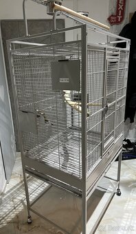 klietka/voliera pre papagáje - 2