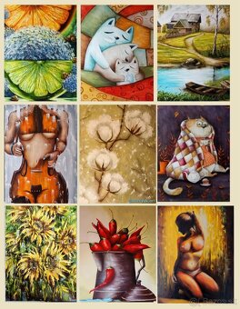 Krajina – olejový obraz 50×70 cm 🌸 - 2