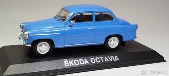 Predám modely škoda 1203 a ine 1:43. - 2