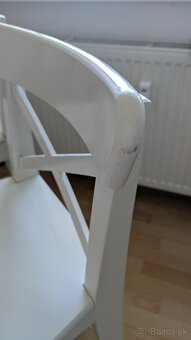 Barové stoličky biela IKEA - 2