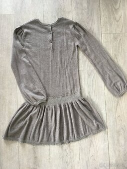 dievčenské úpletové šaty zn. Chicco - 2