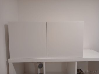 Ikea kallax a skrinky biele - 2