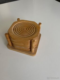 Drevené podšálky - 2