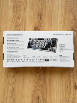 Predám klávesnicu MSI Forge GK600 TKL Wireless. - 2