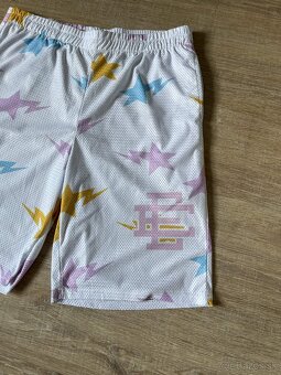 Eric Emanuel x BAPE Biele Kraťasy - 2