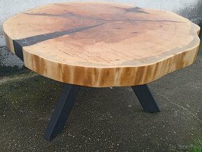 Stôl z topoľového dreva - 2