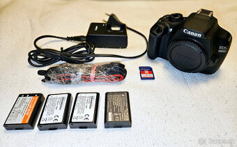 Predám Canon EOS 1200D prerobený na Full Spectrum - 2