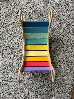 Drevená montessori hojdačka Elis design - 2
