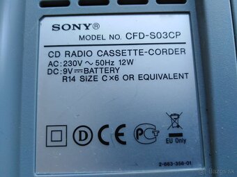 Sony CFD-S03CP - 2