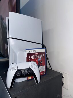 Playstation 5 Slim s Mechanikou 1TB + SPIDER MAN 2 - 2