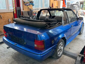 Ford Escort Cabrio originál XR3i 1986 - 2