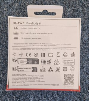 Huawei Freebuds 6i Čierne UPLNE NOVE - 2
