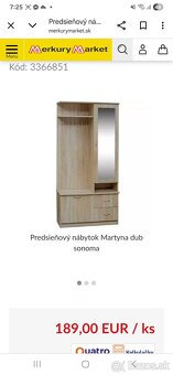 Predsienovy nabytok - 2