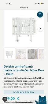 Ingvart Levin Felin rastúca postieľka - 2